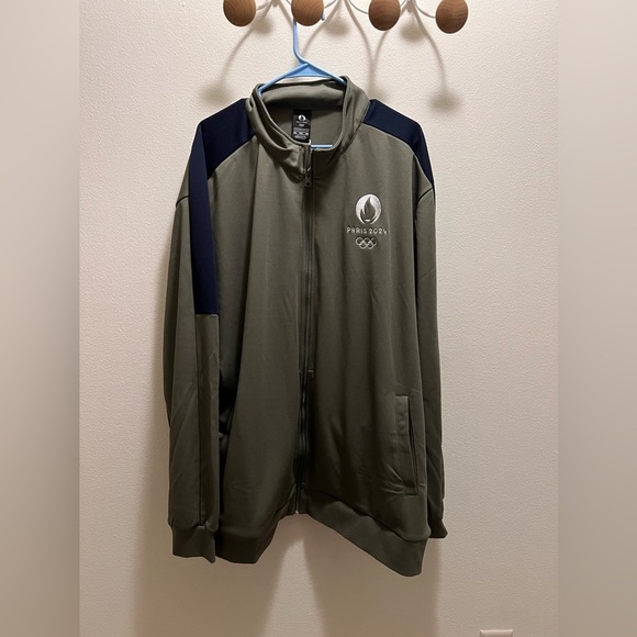 Paris 2024 Olympics Fundamentals Track Jacket Men Size 3XL New With Tags - Picture 2 of 13